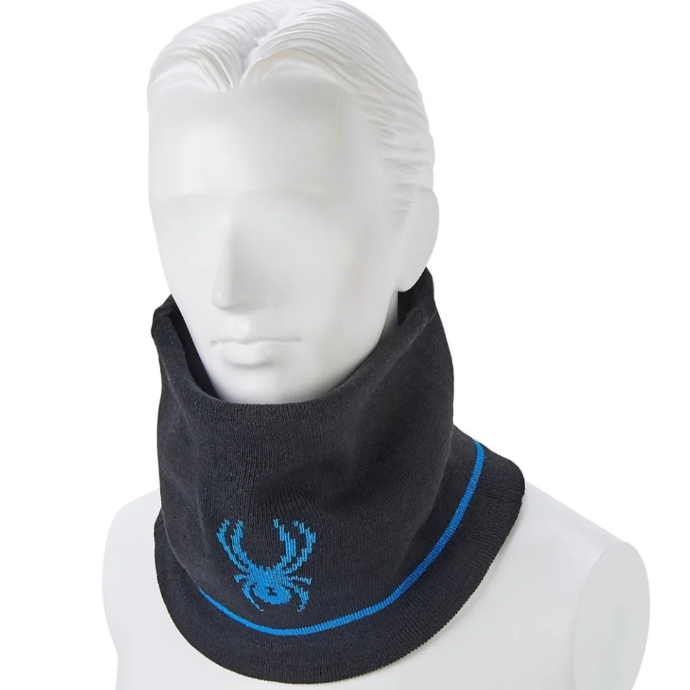 New Spyder Jacquard Logo Neck Gaiter (For Men)